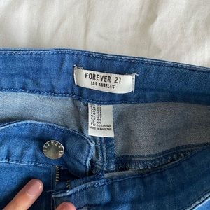 Forever 21 high-waisted skinny jeans
